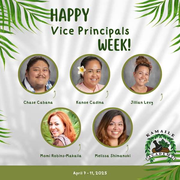 Vice Principals Week!